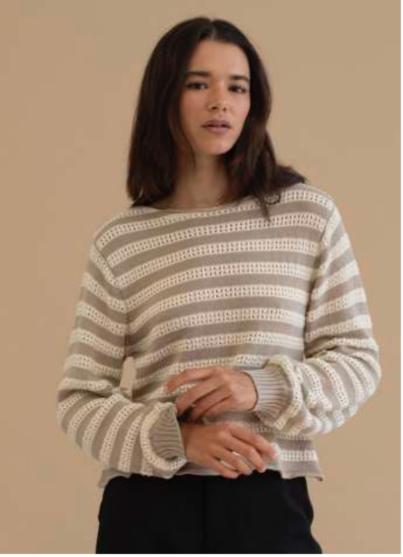 Mus & BomBon Pantelleria Sweater / ECRU