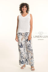 Linen Luv Top / Bianco