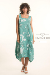 Linen Dress / Lago