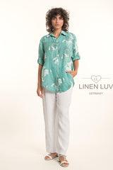 Linen  Luv Blouse / Lago