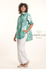 Linen  Luv Blouse / Lago
