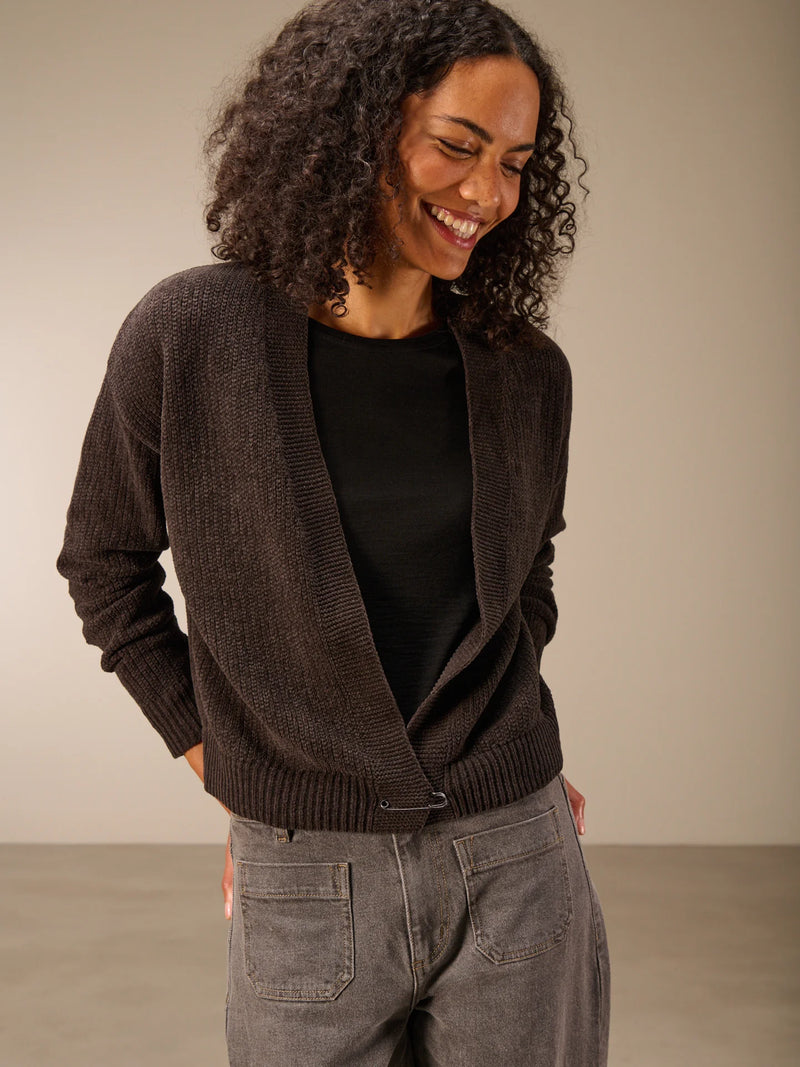 Nile Cardigan / Espresso