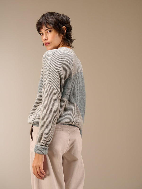 Nile Sweater / Ice Mix