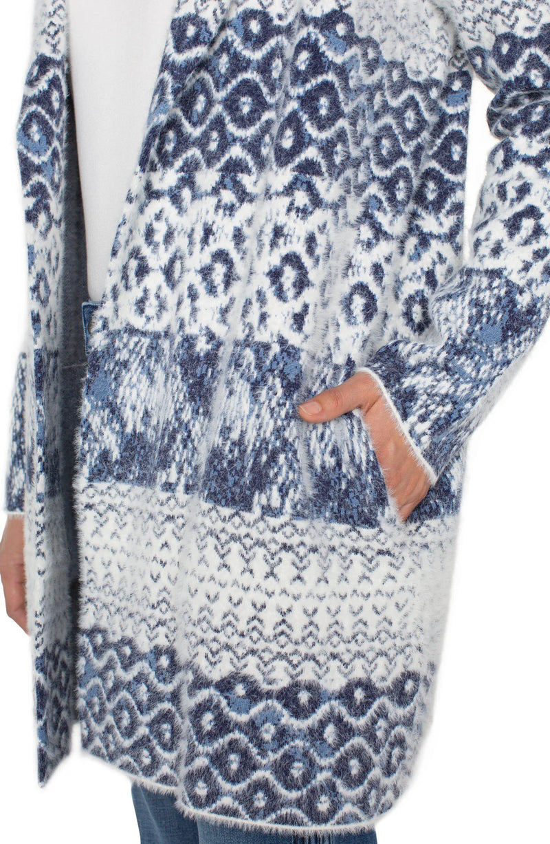 Liverpool  Sweater Coat / Shibori