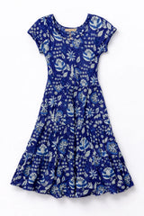Dress Addict Jade / Delft Blue floral