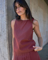 Yerse Top/ Terracotta