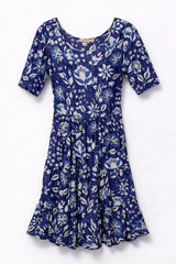 Dress Addict Jess Dress / Delft Blue Floral