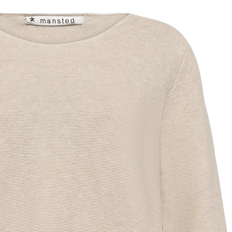 Mansted Moriko Sweater / Light Oat