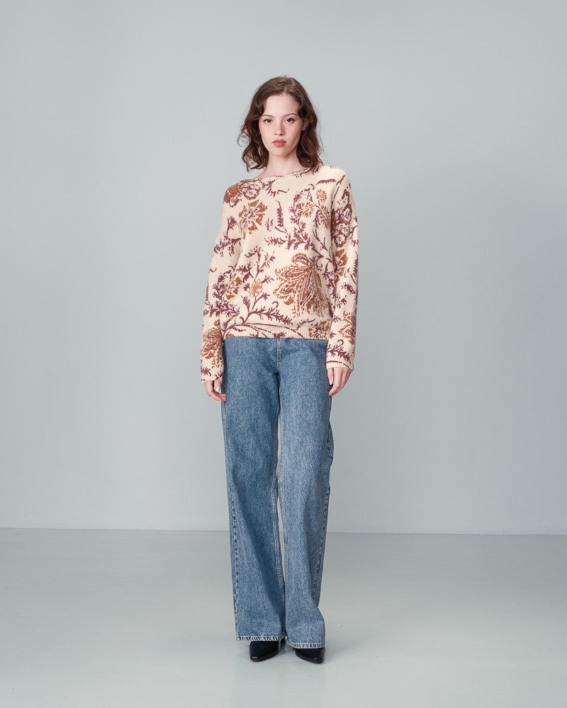 Grace & Mila Floral Sweater