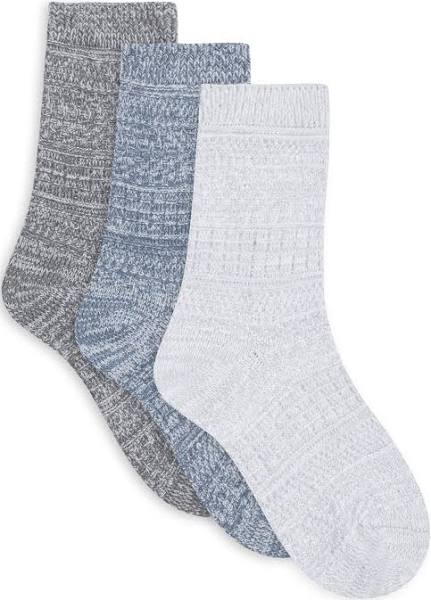 Lemon Cabin Crew Socks / 3PK Multi