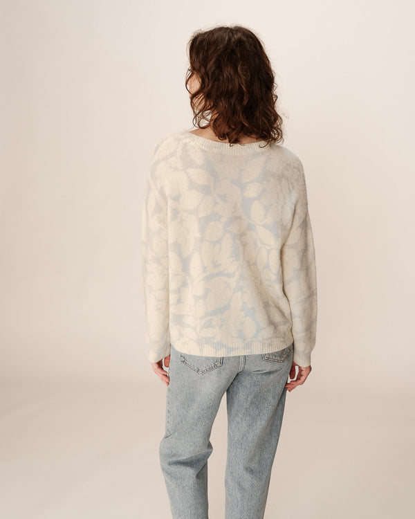 Grace & Mila Paloma Sweater / Sky Floral