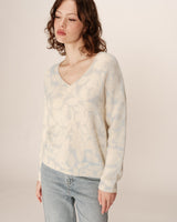 Grace & Mila Paloma Sweater / Sky Floral