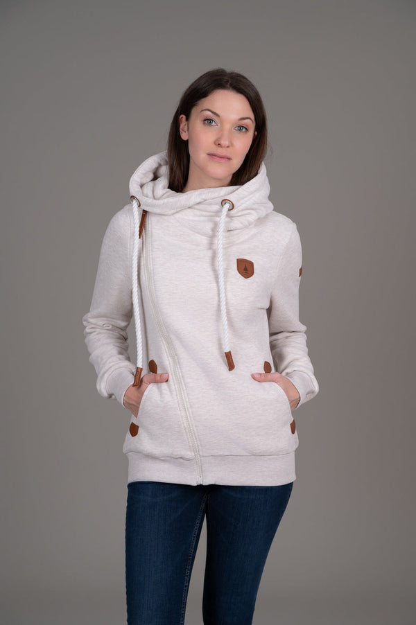 Wanakome Athena Hoodie / Heathered Oat