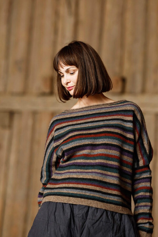 Mansted Zel Yak Sweater /Stripe