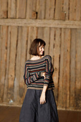 Mansted Zel Yak Sweater /Stripe