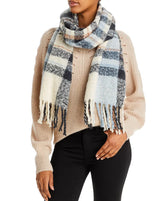 Echo Plaid Boucle Scarf