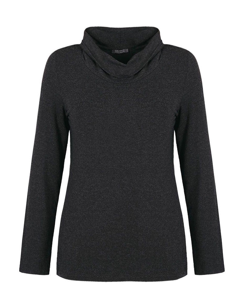 Dolcezza Cowlneck / Charcoal