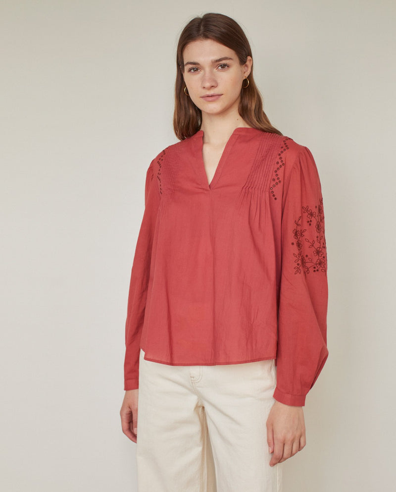 Yerse Embroidered Blouse
