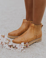 Handmade Leather Boots / Goldenrod