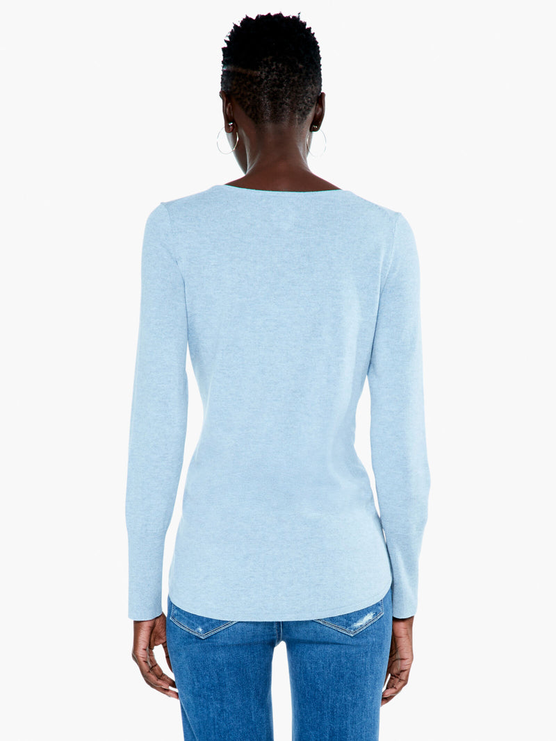 Vital V Neck Sweater / Clearwater