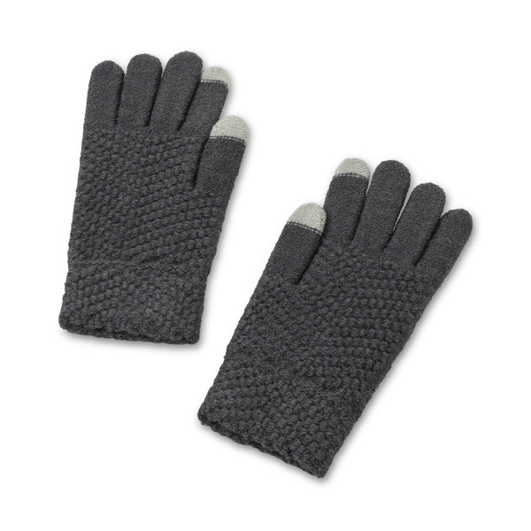 Frosted Pebble Gloves - Smoke Grey