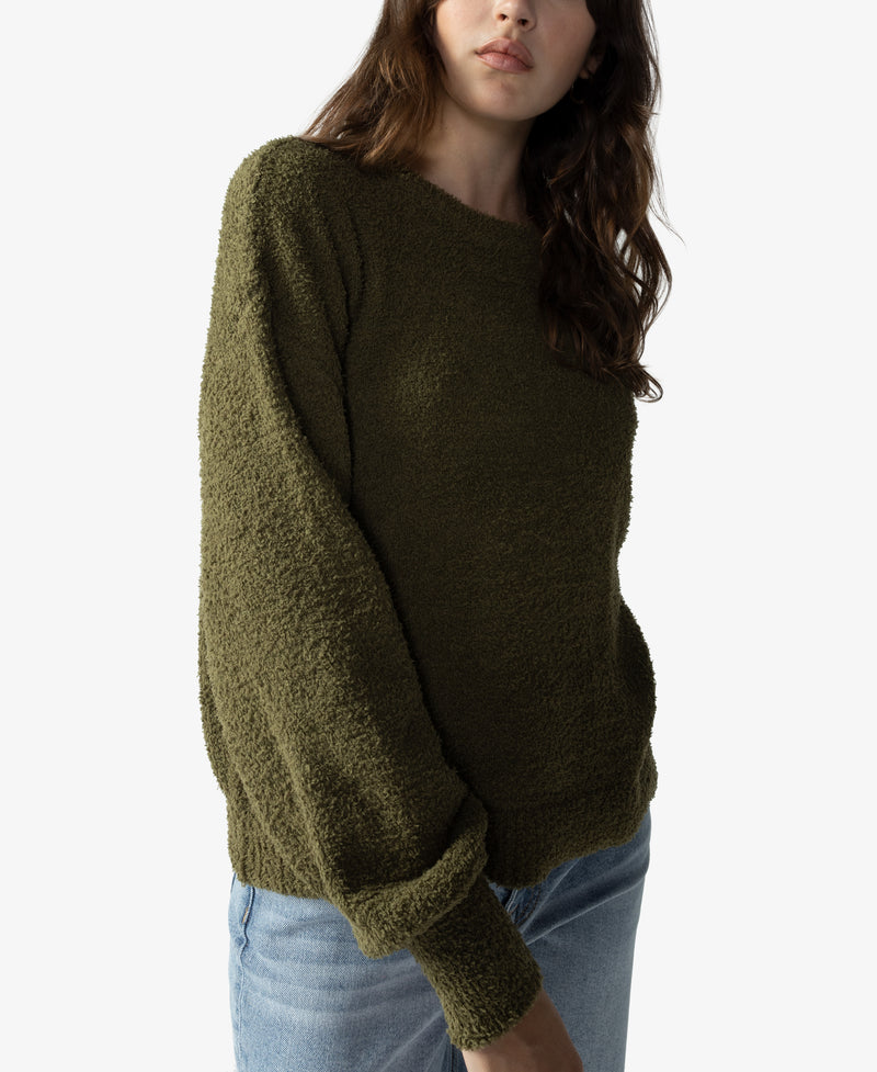 Sanctuary Plush Sweater / Olive