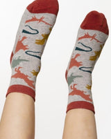 Dinosaur Print Socks