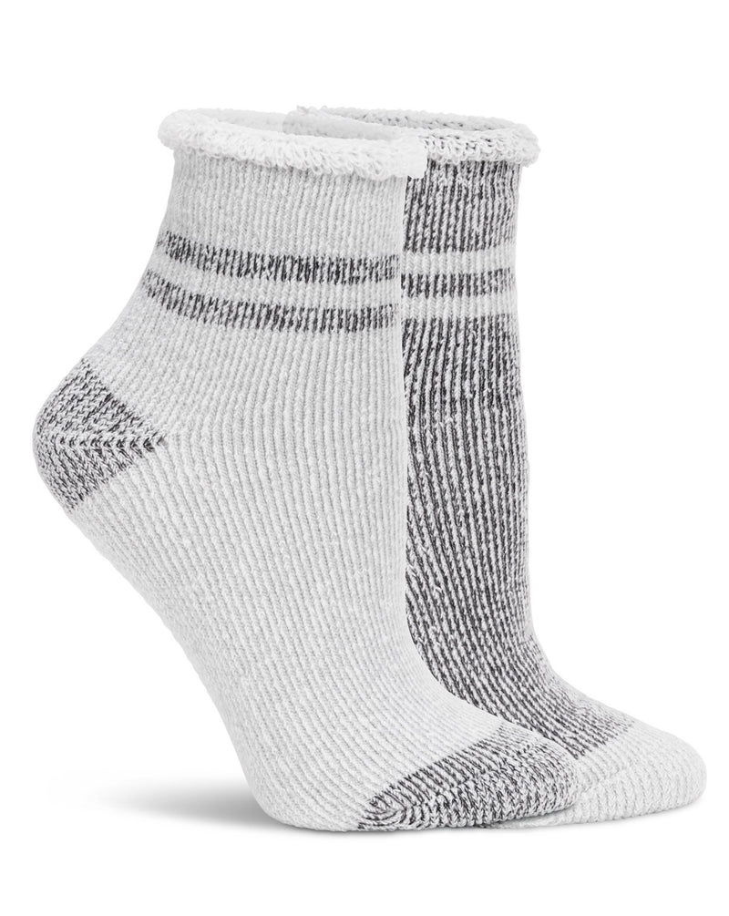 Rollover Cuff Anklet Socks - 2 Pack