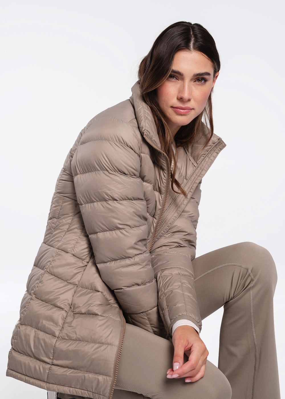 Lole Claudia Down Jacket Oyster shopdidisboutique