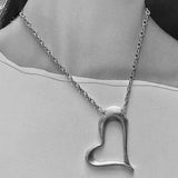 Sazzu Open Heart Necklace