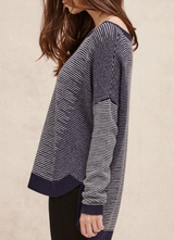 Charli Cuomo Merino Stripe sweater