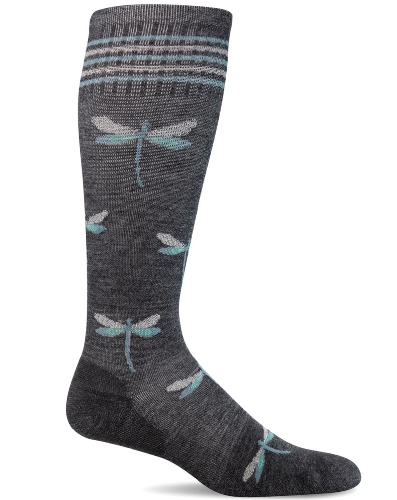 Sockwell   Dragonfly / Charcoal Shimmer
