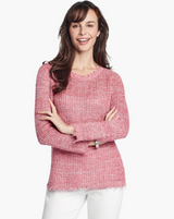 Nic & Zoe Sunrise Sweater / Raspberry