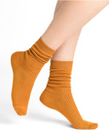 Modal & Cashmere Socks / Golden