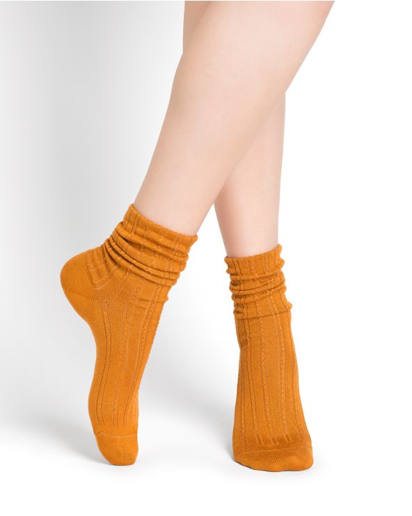 Modal&Cashmere Socks / Goldenrod
